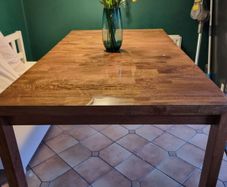 beautiful dark oak Dinning table