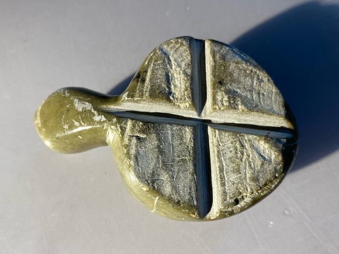 ornment Carved Soapstone / Steatite Turtle