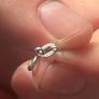 9 carat white gold necklace Image 4