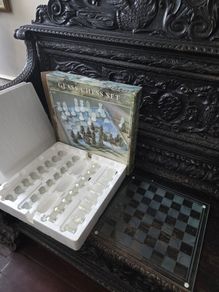 Glass Chess Set