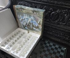 Glass Chess Set