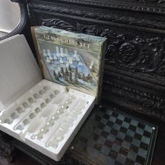 Glass Chess Set