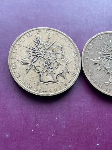 1978 and 1979 10 francs
