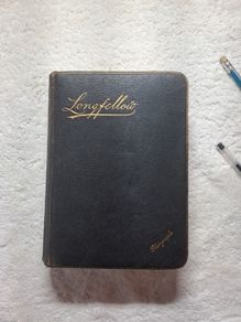 Antique poetry book.