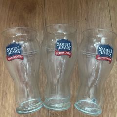 Samuel Adams Boston Lager Beer Pint Glass Tiger beer Official Pint Glass guinness hop house 13 smithwicks orchard thieves Rockshore cider Galway hooker