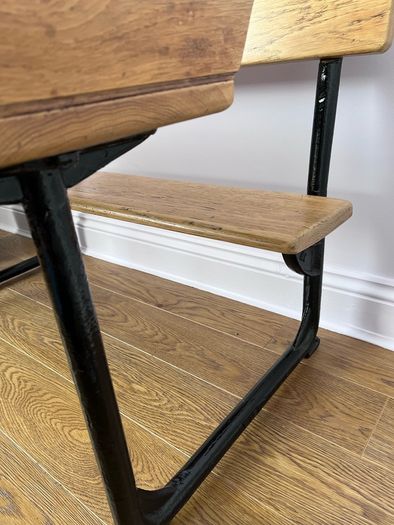 vintage school desk