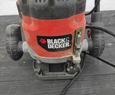 black and decker router