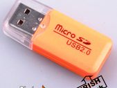 TF Micro USB Card Reader Adapter Up to 32GB