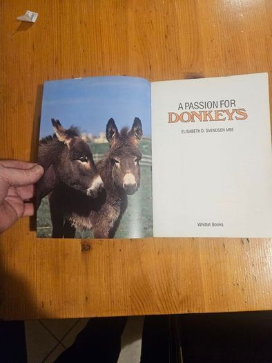 A Passion For Donkeys. By Dr Elizabeth D. Sevendsen. Large Volume Paperback In Good Condition.  See Photos For Same.