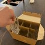 long crystal glasses in a box of 6 Image 6