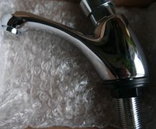 Chrome Brass Public Press Time Delay Faucet Bathroom Basin Faucet Sink Tap