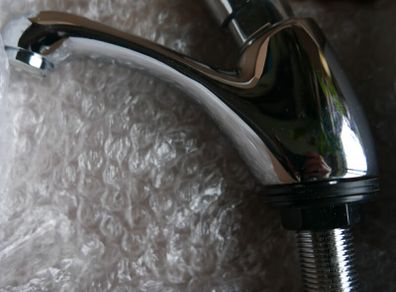 Chrome Brass Public Press Time Delay Faucet Bathroom Basin Faucet Sink Tap