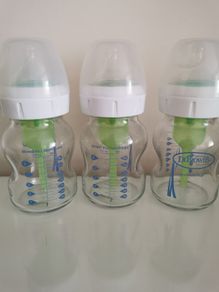Dr Brown's glass bottles