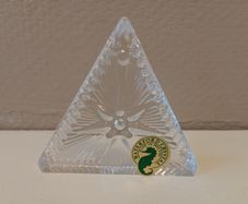 Waterford Crystal paperweight