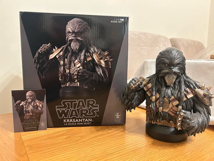 Black Krrsantan Star Wars Gentle Giant Mini Bust 324/1000