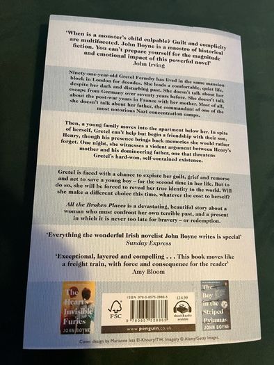 Brand new book All The Broken Places by John Boyne