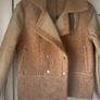 jacket  Bnwt size small baloot brand biker style tan jacket Image 9