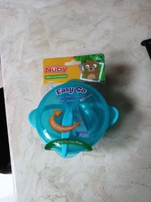 Nuby Easy Go Suction  Bowl & Spoon.  Age : 6+ months. In Original  Packaging.
