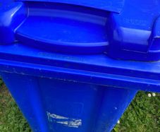 240 litre storage wheelie bin