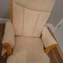 Dutalier nursing rocking chair and stool (solid wood) Image 6