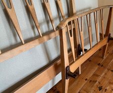 bed frame with matress