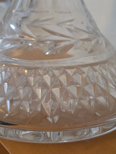 Galway Crystal Ship Decanter Clear Glass