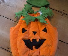 Pumpkin halloween costume