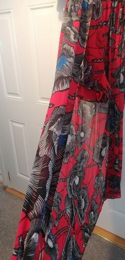 playsuit /dress lovely playsuit all in one dress elasticated waist worn once from new look size 14