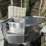 Stainless steal kitchen unit with sinks Image 8