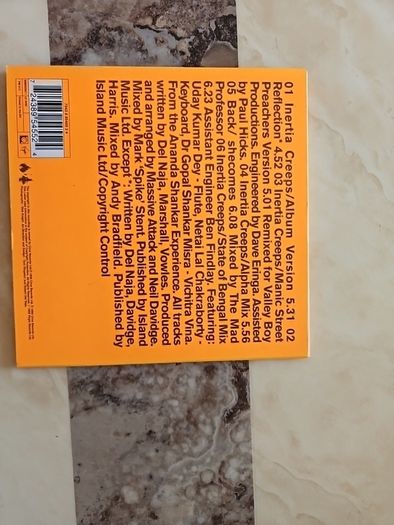 Massive Attack CD  - Inertia Creeps