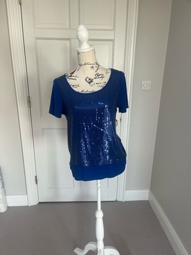 French Connection Sequin Top