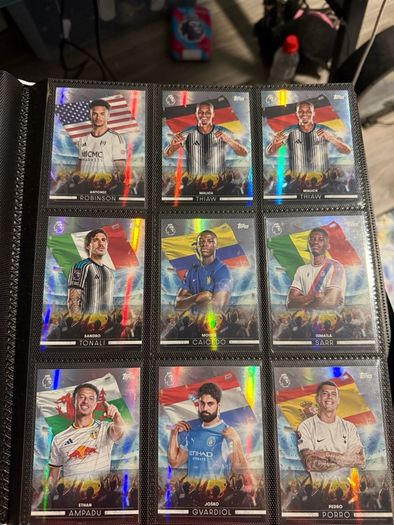 football cards + binders (offers Welcome )