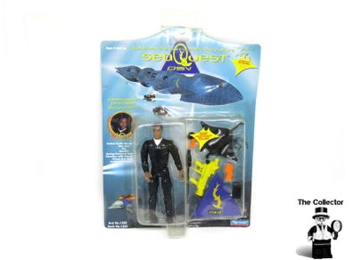 Vintage SeaQuest DSV Commander Jonathan Devin Ford Action Figure Playmates 1993 MOC Brand New Sealed