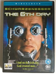 The 6th Day [2000] Arnold Schwarzenegger, Tony Goldwyn, Michael Rapaport, Michael Rooker, Sarah Wynter & Robert Duvall [Movie DVD]