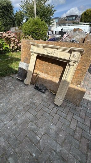 ate Fireplace Mantel