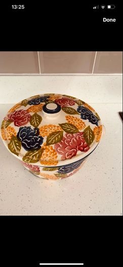 Oven Casserole Dish & 5 Cannisters