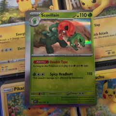 Scovillain ! Miscut Error ! Off Centre ! from Obsidian Flames Set ! 2023 ! Error Pokemon Card !