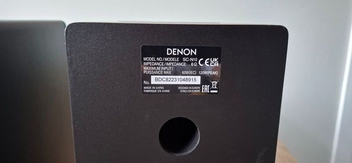 Denon Ceol Series SCN-10 Bookshelf Speakers 65W