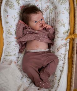 Reborn Baby Girl Doll 48 cm Realistic Silicone Vinyl Blend Newborn