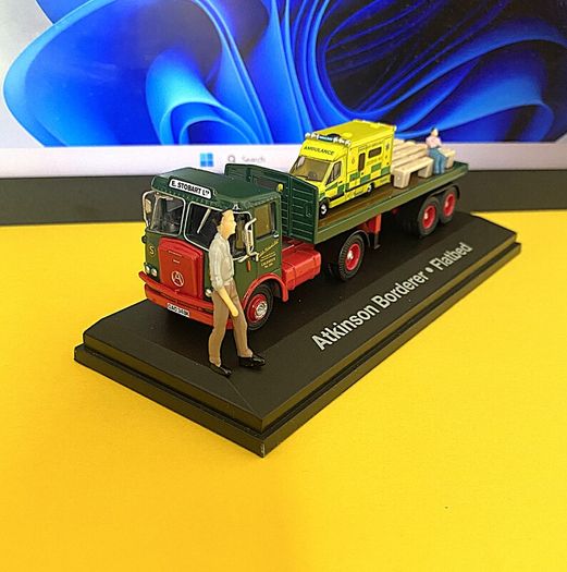 Eddie Stobart Atkinson Flatbed and Load, Free Post