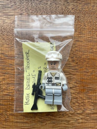 Lego minifigure Hoth Rebel Trooper sw0678 - 2015