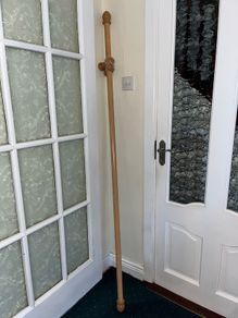 Wooden Curtain Pole 190cm