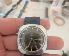 Swiss-made Rexa Incabloc watch, probably from the 1970s