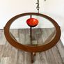 Vintage Retro Mid Century Teak and Beech Coffee Table Image 8