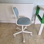 Desk with shelves and chair Image 3