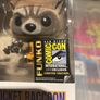 funko pop marvel rocket raccoon SDCC 2014 flocked Image 2