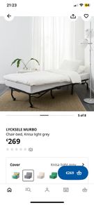 Ikea chair bed