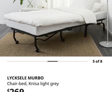 Ikea chair bed
