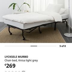 Ikea chair bed