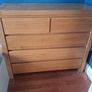 Oak Chest of Drawers Image 3